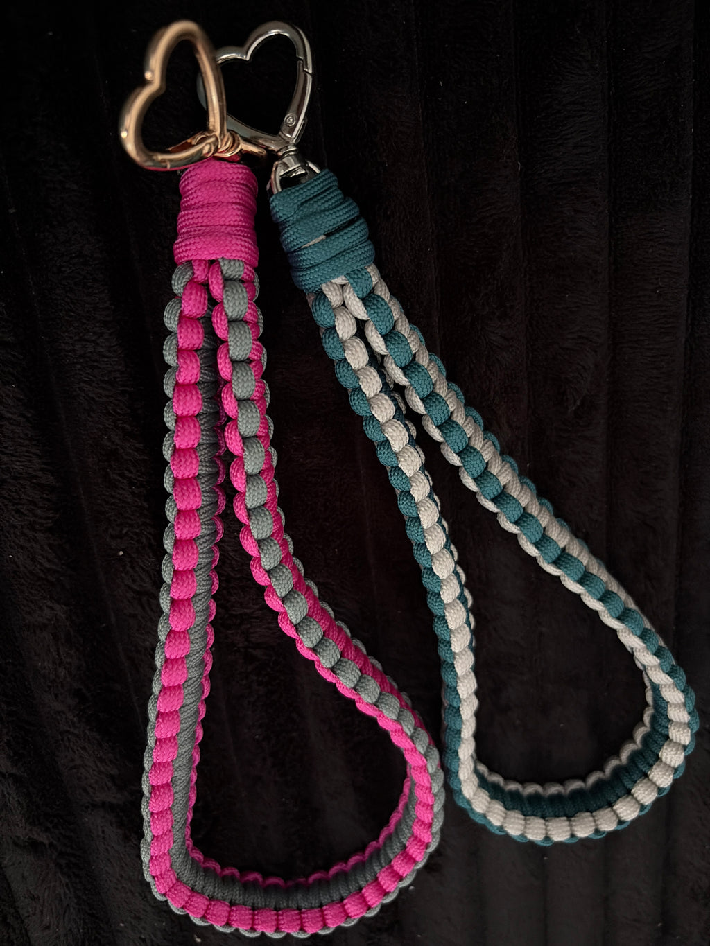 Handmade key wristlet