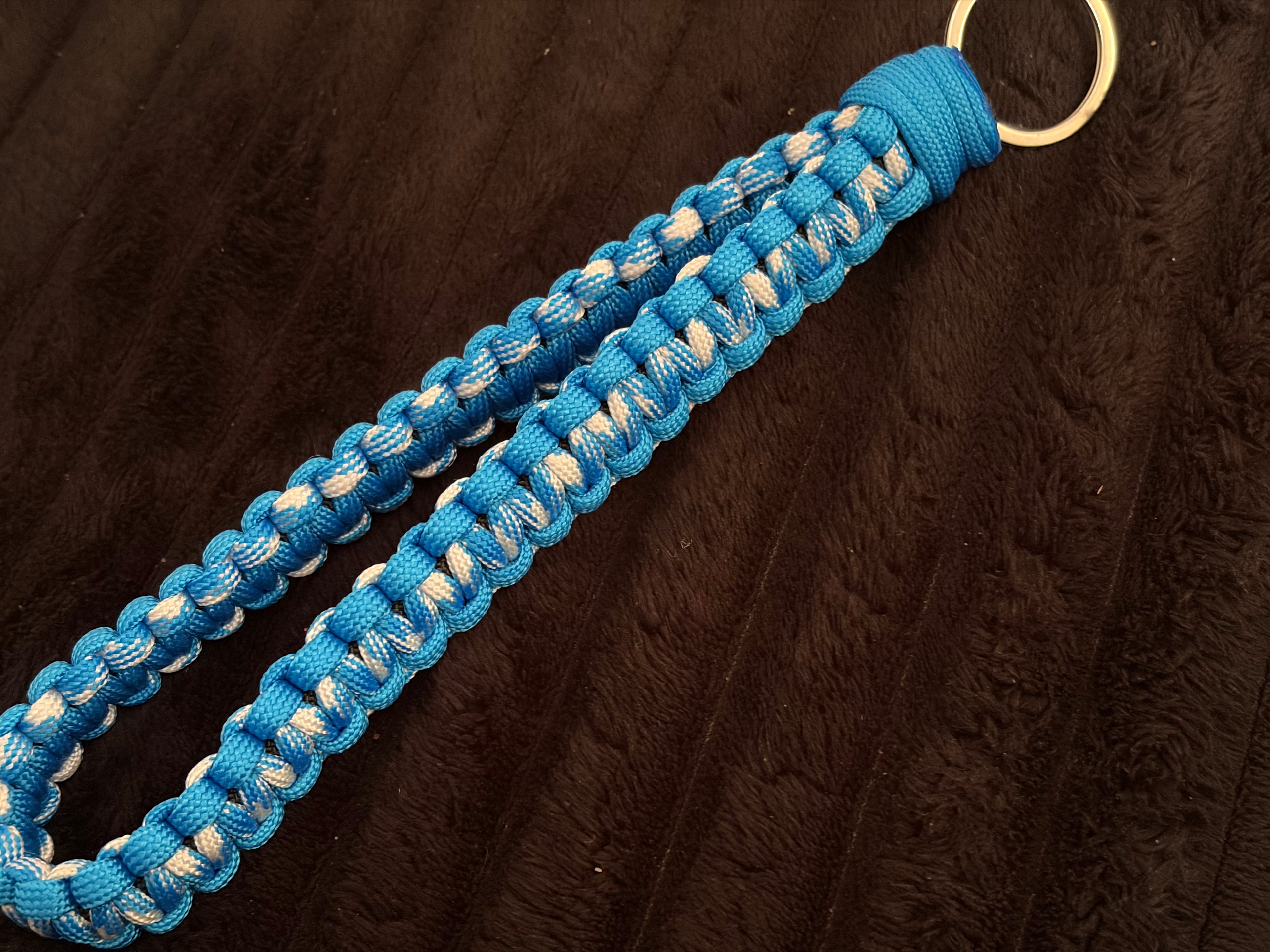 Handmade key wristlet