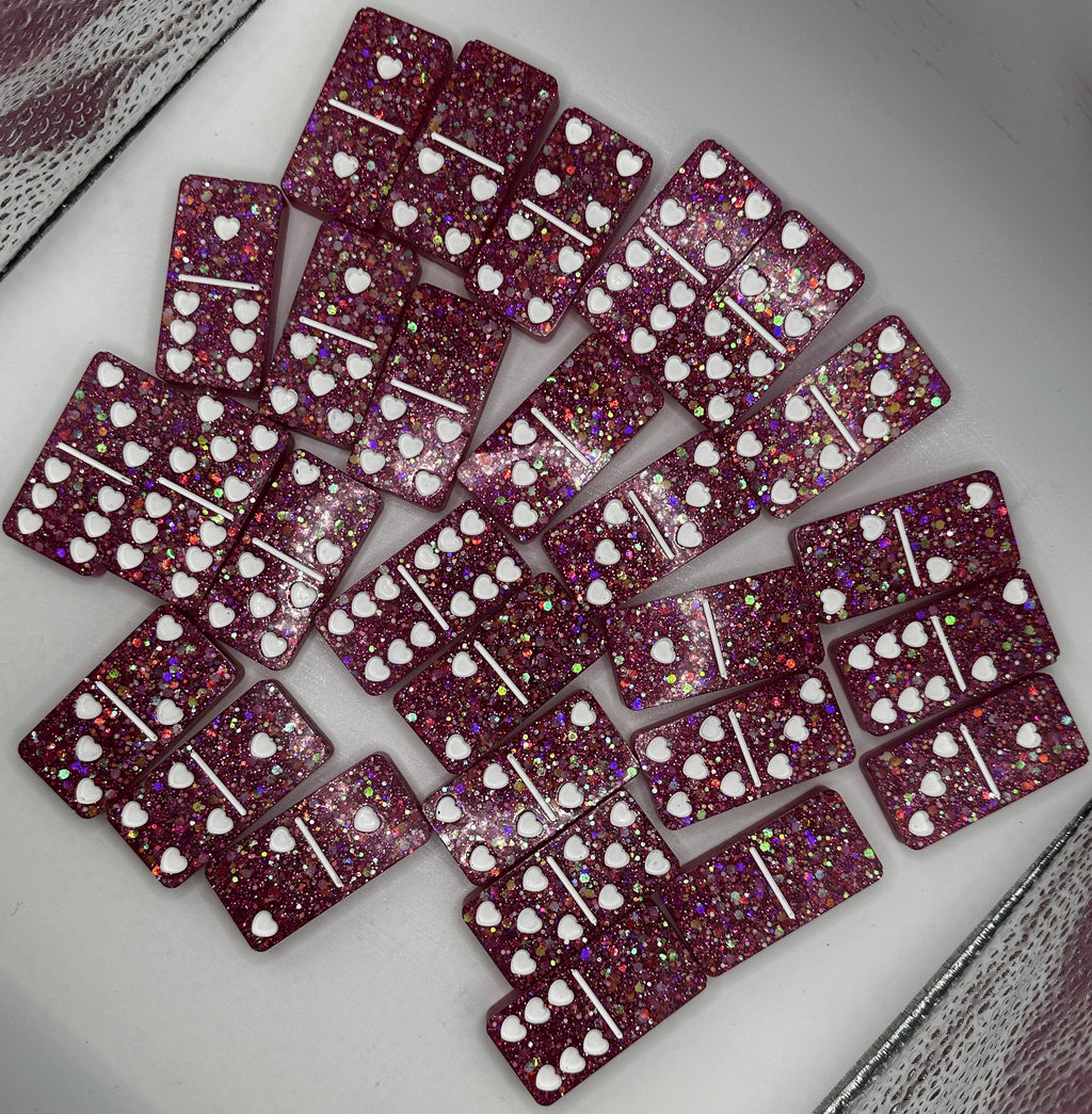 Custom HEART Dominos