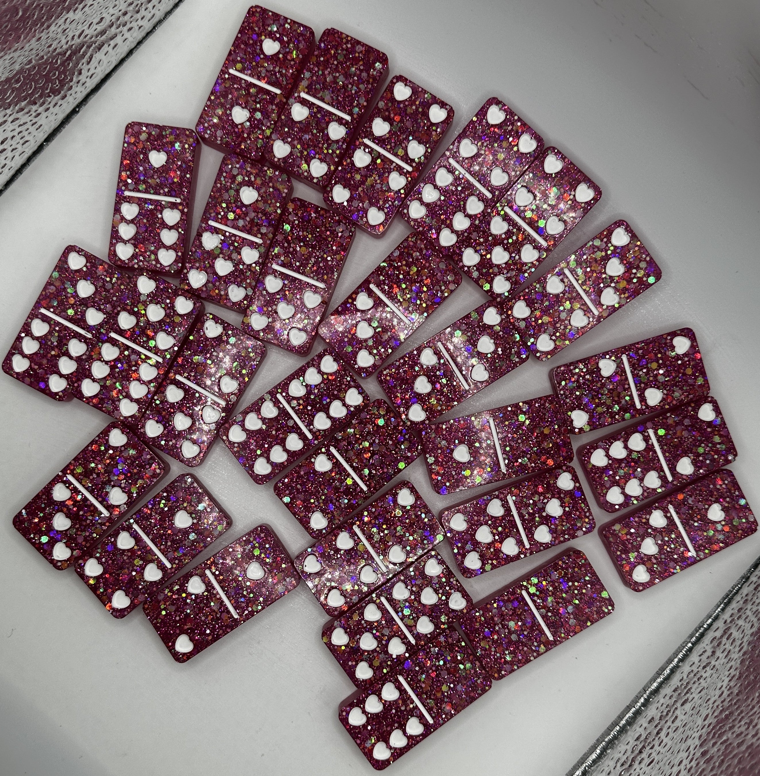 Custom HEART Dominos