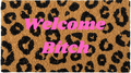Leopard Welcome B*&^h